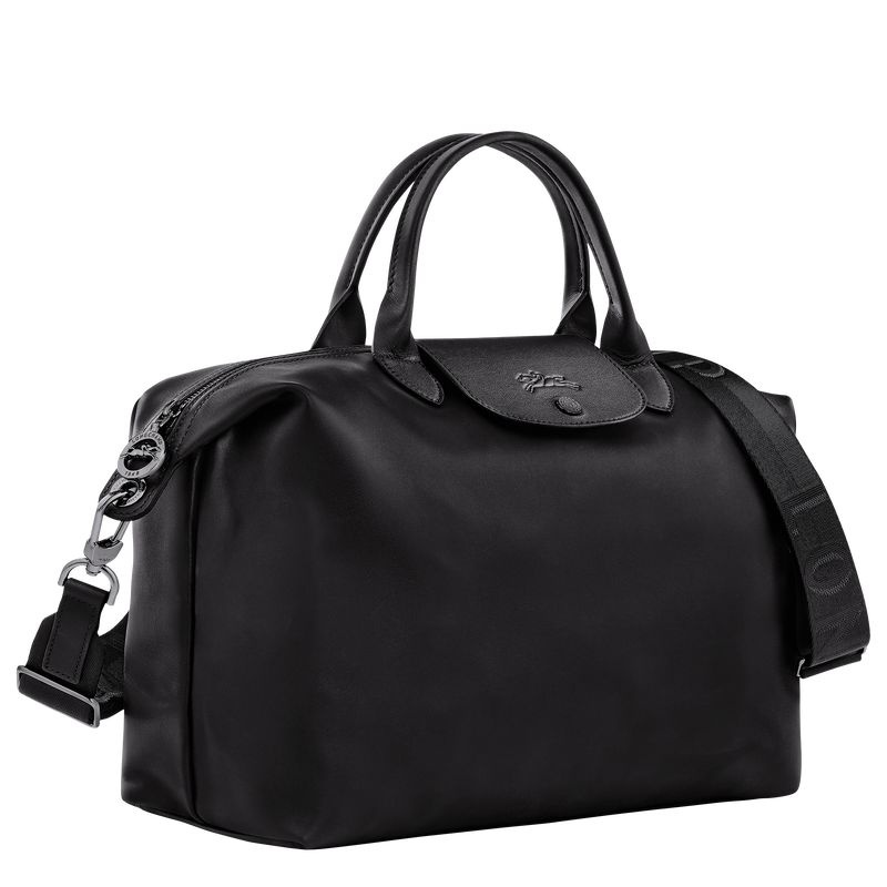 Black Longchamp Le Pliage Xtra L Women's Handbag | 0617-DVSTW