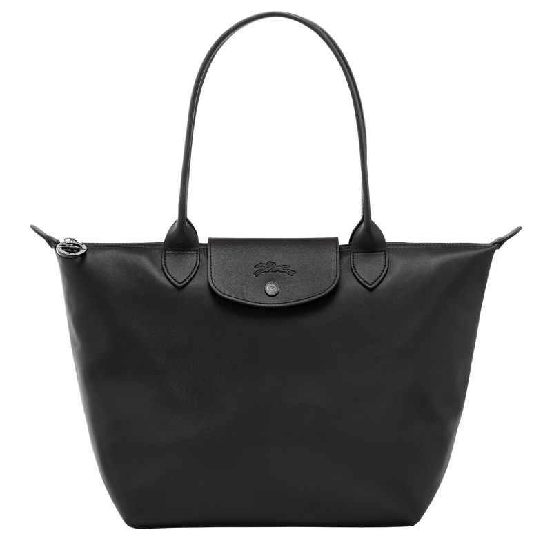 Black Longchamp Le Pliage Xtra M Women\'s Tote Bags | 8791-WDSAO