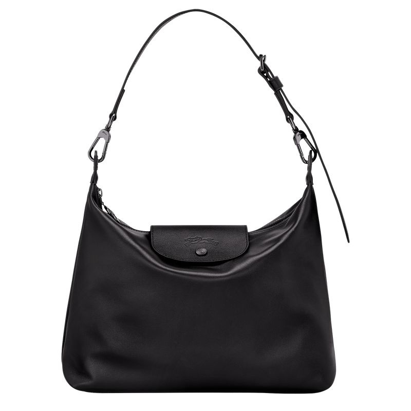 Black Longchamp Le Pliage Xtra M Women\'s Hobo Bag | 5631-NXVLI