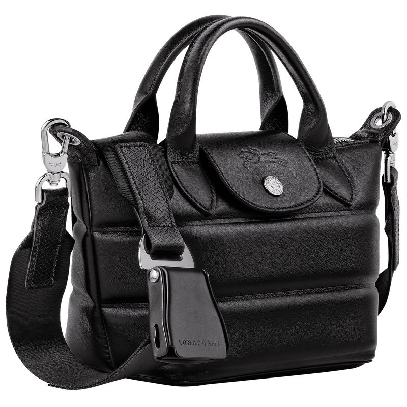 Black Longchamp Le Pliage Xtra XS Women's Handbag | 0139-KONTV