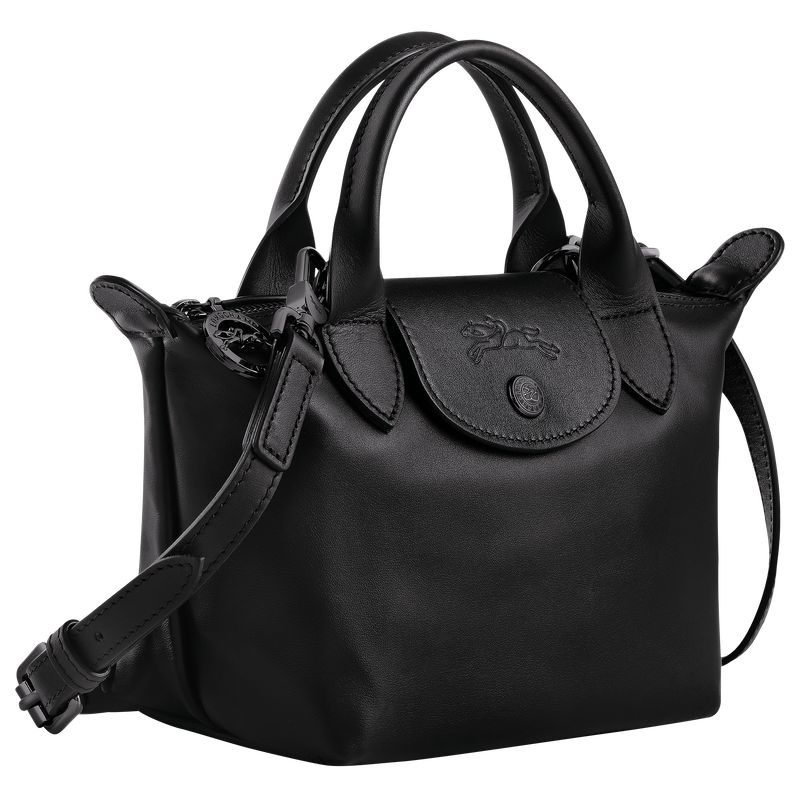 Black Longchamp Le Pliage Xtra XS Women's Handbag | 9230-KGXMY