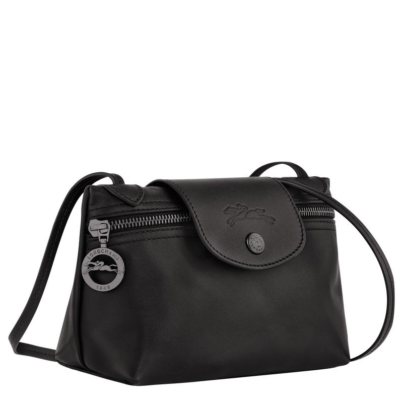 Black Longchamp Le Pliage Xtra XS Women's Crossbody Bags | 1542-TRMAB