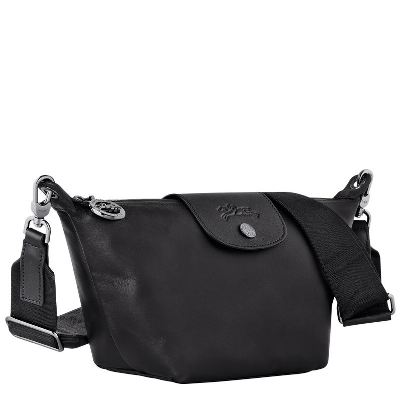 Black Longchamp Le Pliage Xtra XS Women's Shoulder Bags | 4801-VEXTJ