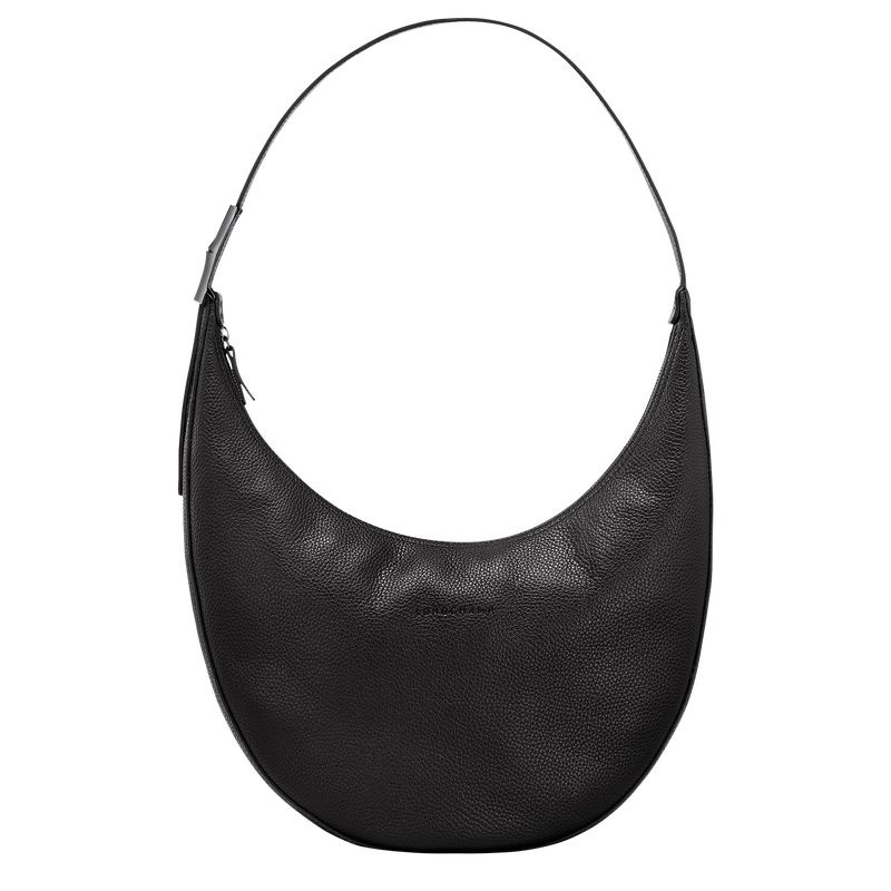 Black Longchamp Roseau Essential L Women\'s Shoulder Bags | 5283-NULGK