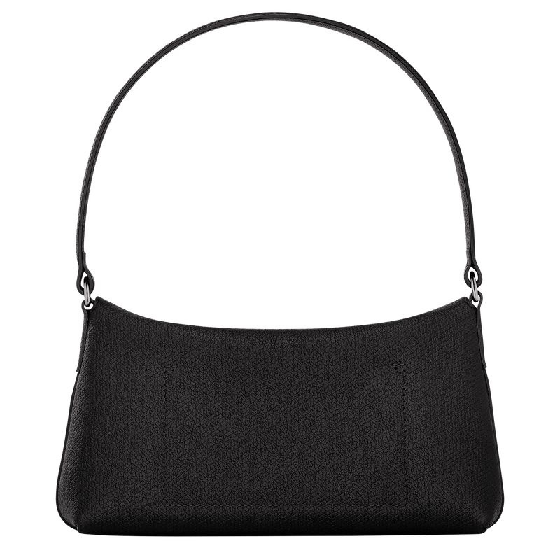 Black Longchamp Roseau S Women's Hobo Bag | 1203-XNMAS