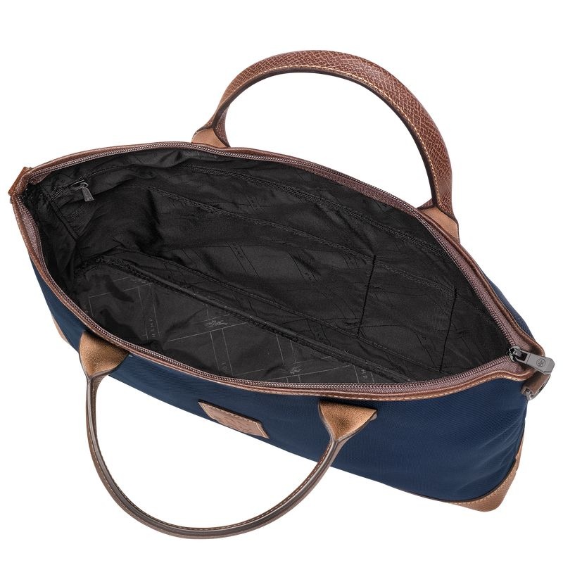 Blue Longchamp Boxford S Women's Briefcase | 4751-CYQDK