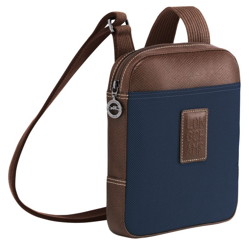 Blue Longchamp Boxford XS Men's Crossbody Bags | 3790-XCRVZ