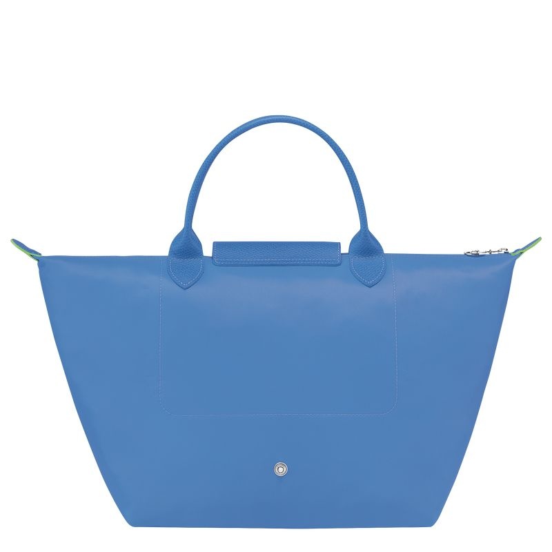 Blue Longchamp Le Pliage Green M Women's Handbag | 9572-ACYTP