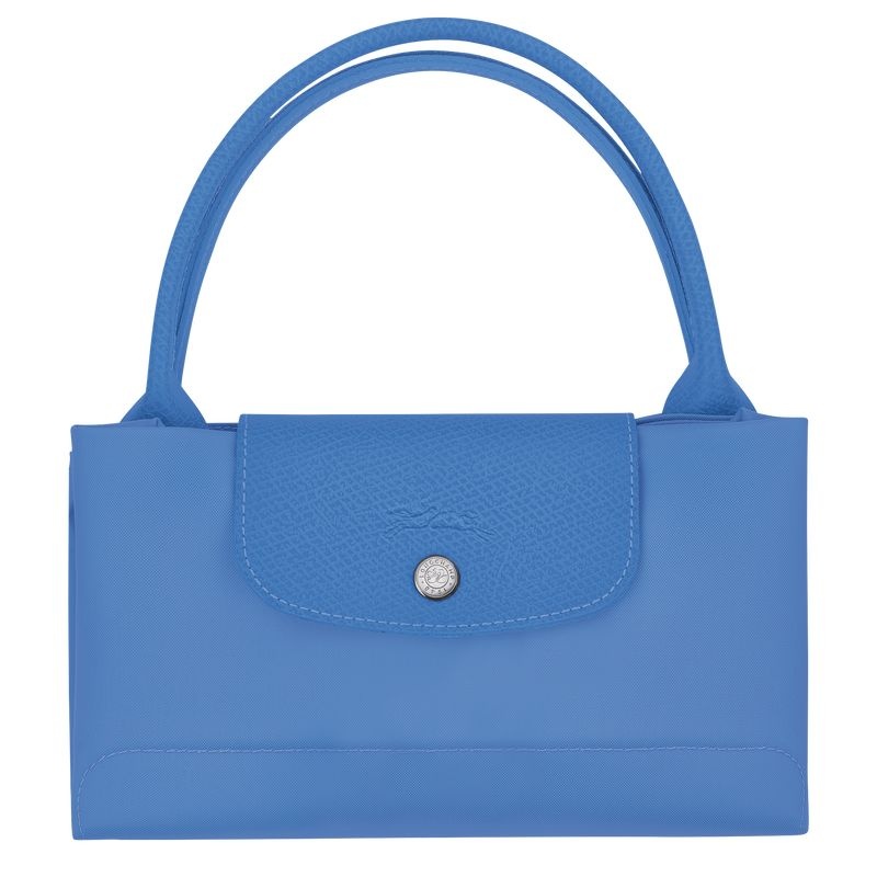 Blue Longchamp Le Pliage Green M Women's Handbag | 9572-ACYTP