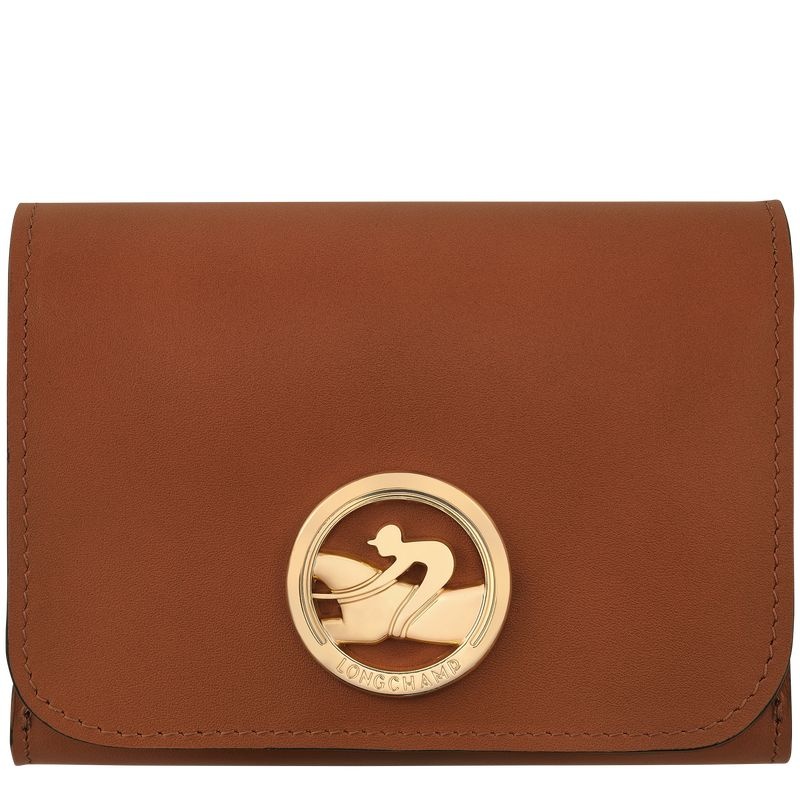 Brown Longchamp Box-Trot Women\'s Wallet | 1856-MJCEX