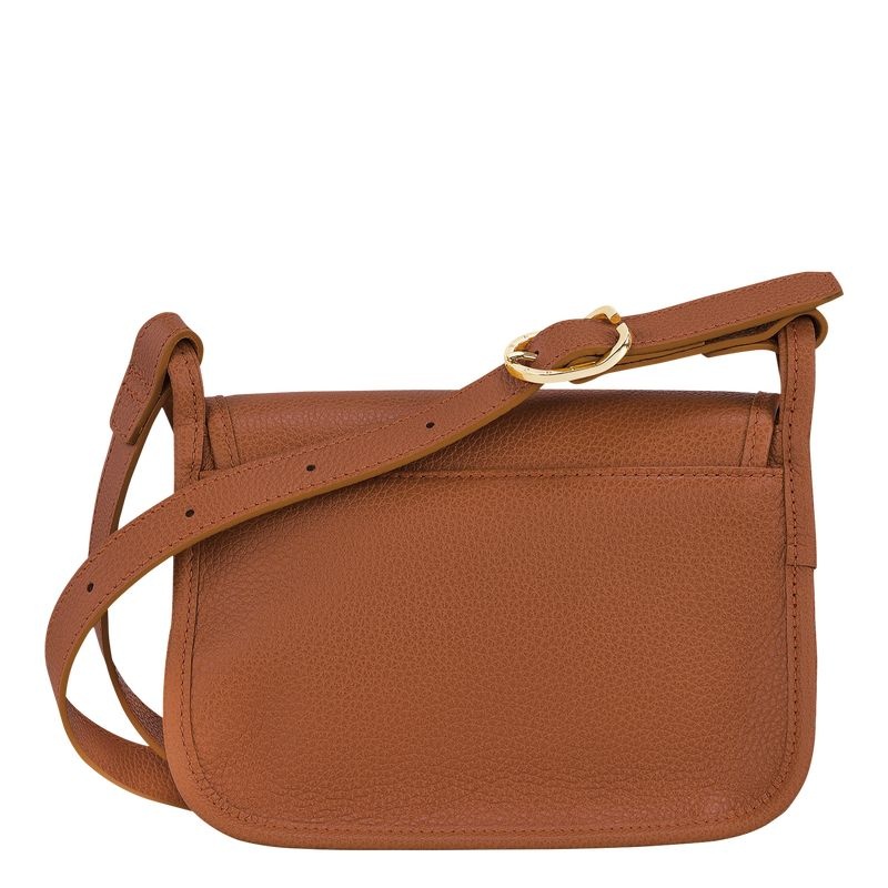 Brown Longchamp Le Foulonné S Women's Crossbody Bags | 1963-OKUEN