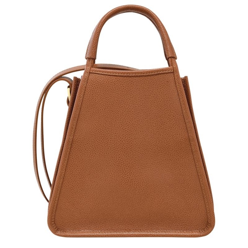 Brown Longchamp Le Foulonné S Women's Handbag | 4567-RFIEB