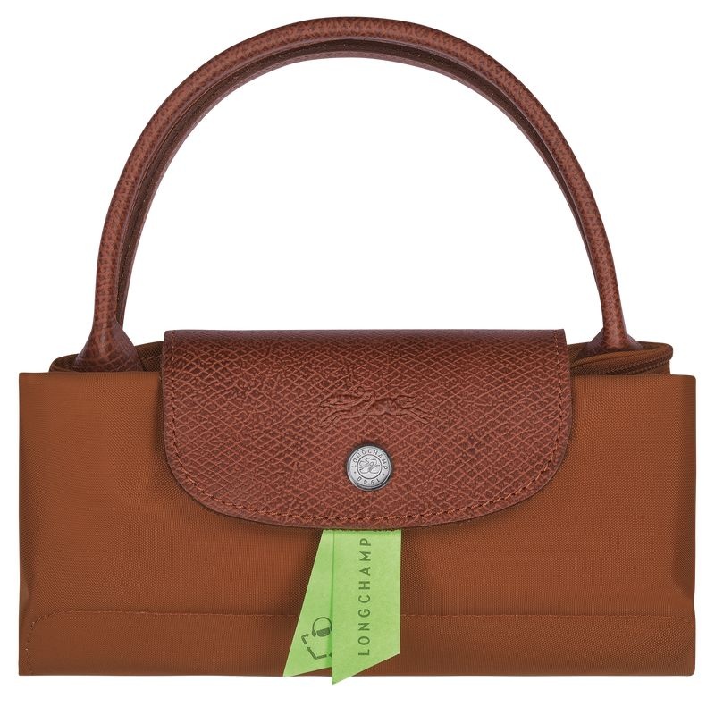 Brown Longchamp Le Pliage Green S Women's Handbag | 3410-SBDMO