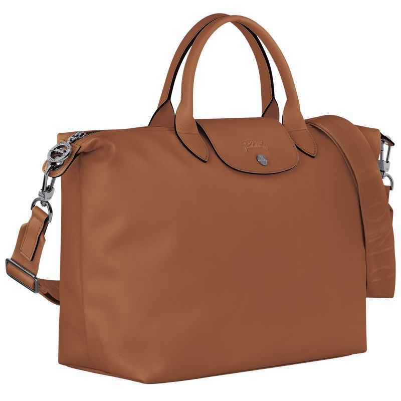 Brown Longchamp Le Pliage Xtra L Women's Handbag | 1632-XCIQJ