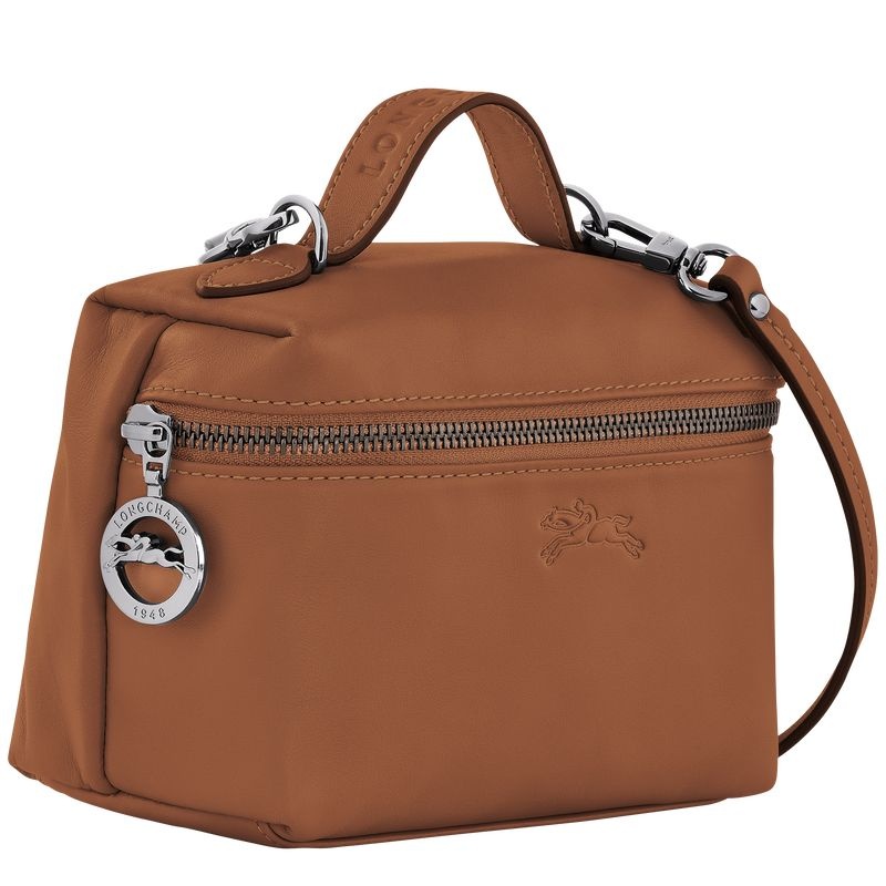 Brown Longchamp Le Pliage Xtra XS Women's Crossbody Bags | 1053-BOPDU