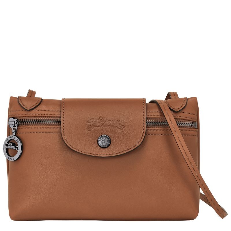 Brown Longchamp Le Pliage Xtra XS Women\'s Crossbody Bags | 5902-VCPXW