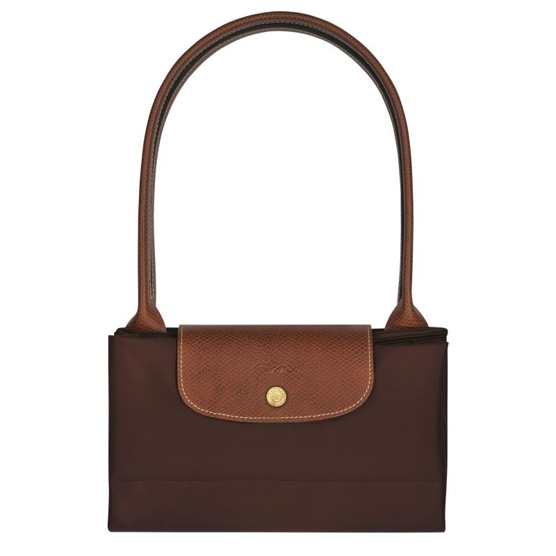 Chocolate Longchamp Le Pliage Original L Women's Tote Bags | 0179-UICSD