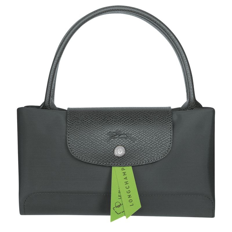 Deep Grey Longchamp Le Pliage Green M Women's Handbag | 4752-XDJKC