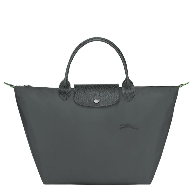 Deep Grey Longchamp Le Pliage Green M Women\'s Handbag | 4752-XDJKC