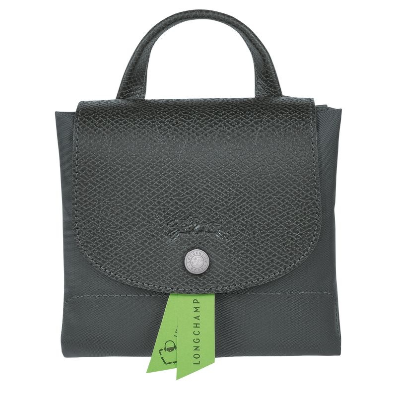 Deep Grey Longchamp Le Pliage Green M Women's Backpacks | 3976-XYSDL