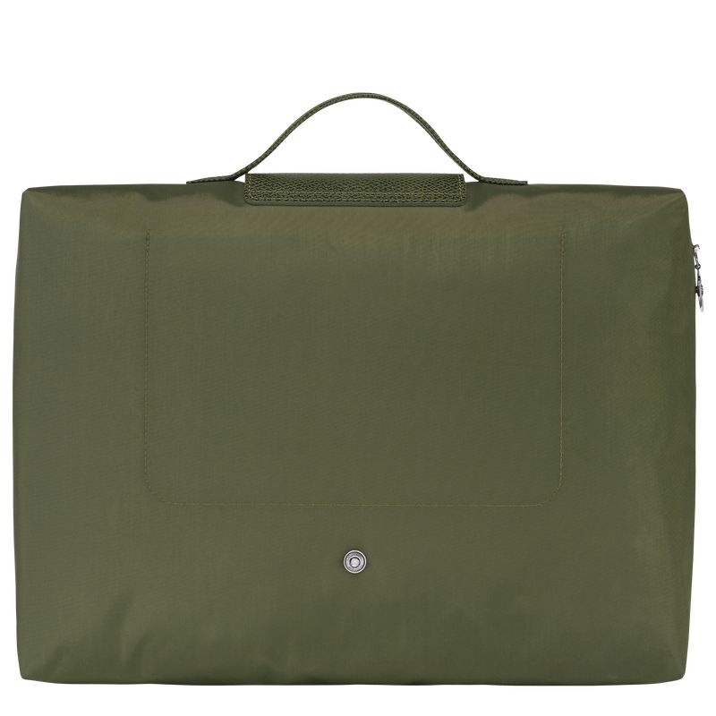 Green Longchamp Le Pliage Green S Women's Briefcase | 8536-TWUGF