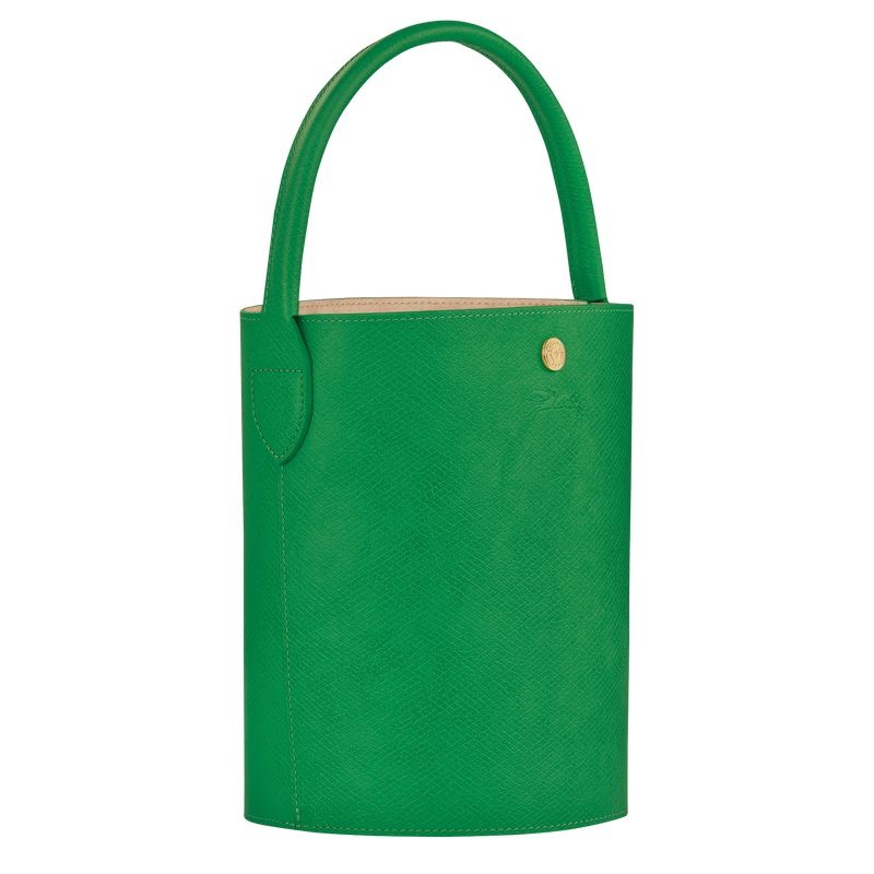 Green Longchamp Épure S Women's Bucket Bags | 0698-DEPHS