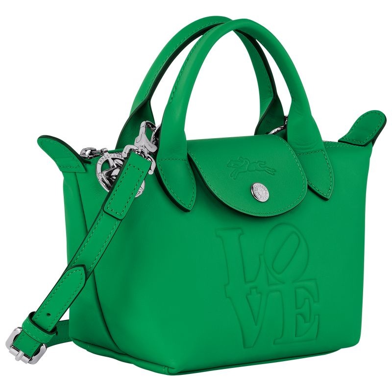 Green Longchamp x Robert Indiana XS Women's Handbag | 1958-KBOMI