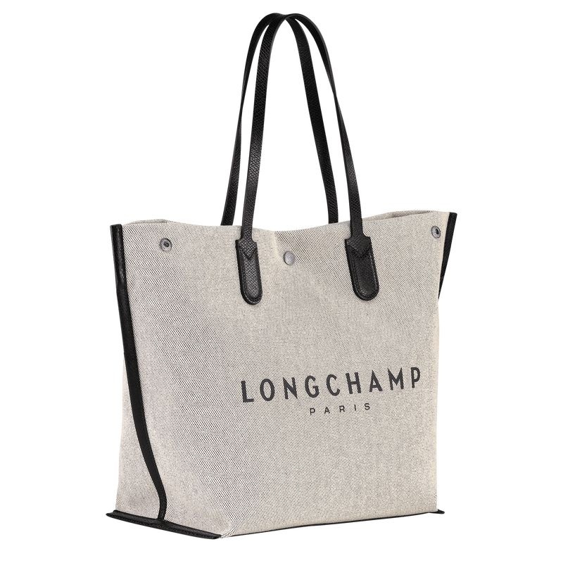 Grey Longchamp Essential L Women's Tote Bags | 1798-AXRQJ