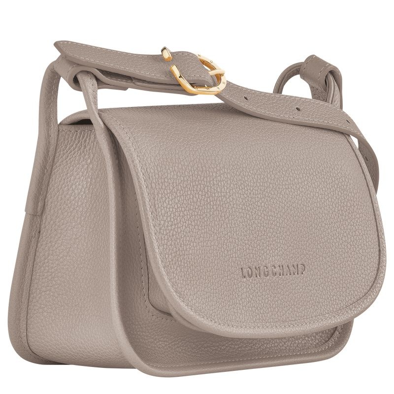 Grey Longchamp Le Foulonné S Women's Crossbody Bags | 8547-RAFYH