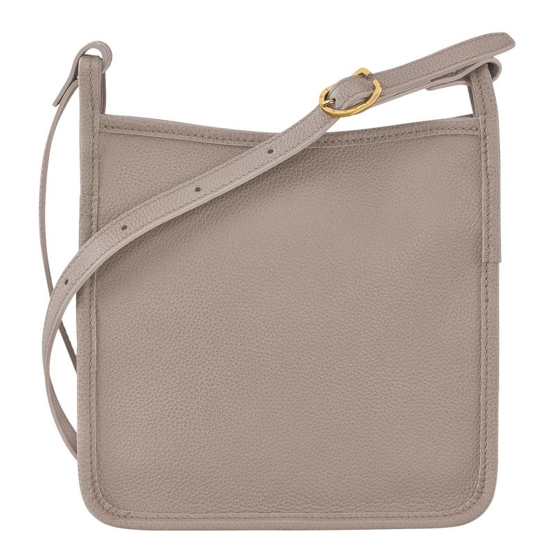 Grey Longchamp Le Foulonné S Women's Crossbody Bags | 4352-ODVFU