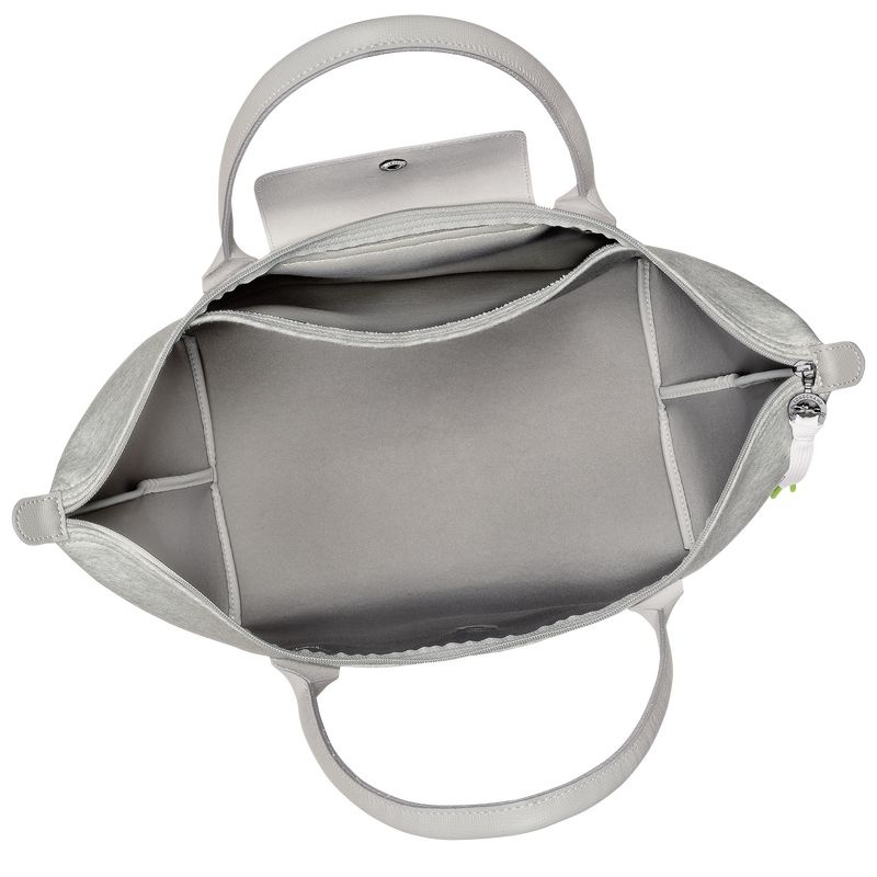 Grey Longchamp Le Pliage Collection L Women's Tote Bags | 1927-GPOTW