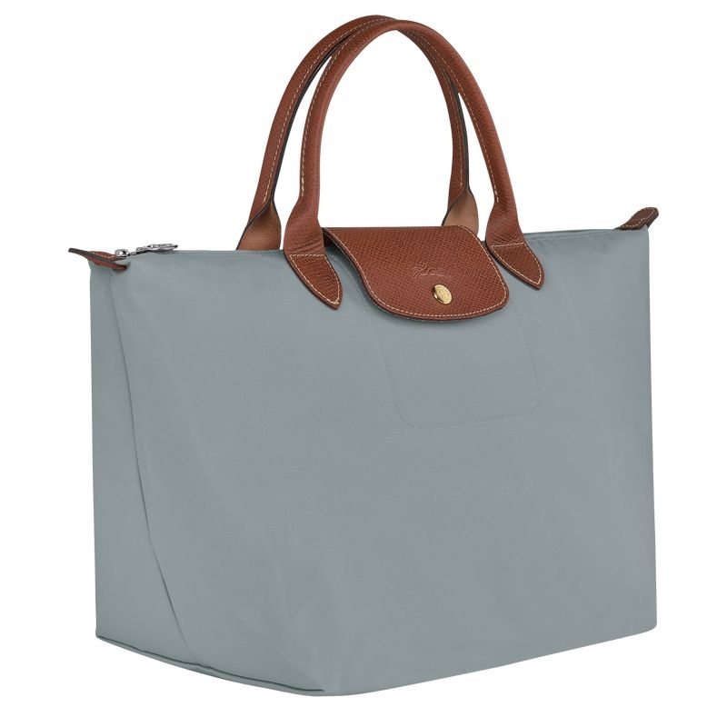 Grey Longchamp Le Pliage Original M Women's Handbag | 5913-FEBLT