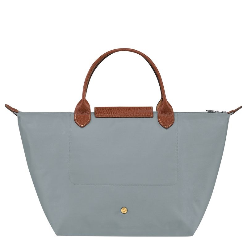 Grey Longchamp Le Pliage Original M Women's Handbag | 5913-FEBLT