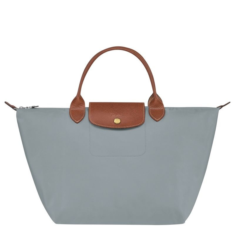 Grey Longchamp Le Pliage Original M Women\'s Handbag | 5913-FEBLT