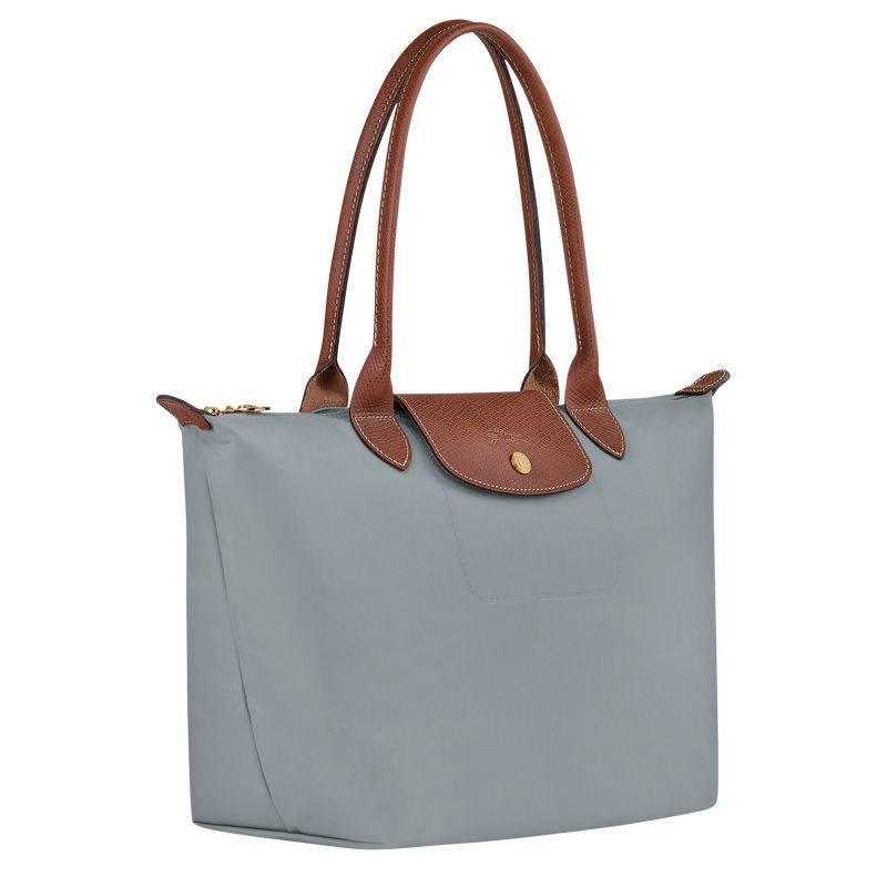 Grey Longchamp Le Pliage Original M Women's Tote Bags | 6587-HNTAP