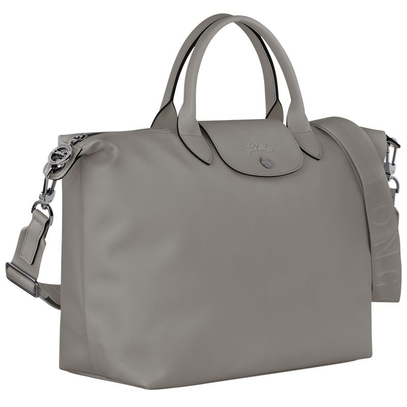 Grey Longchamp Le Pliage Xtra L Women's Handbag | 3204-QCAID