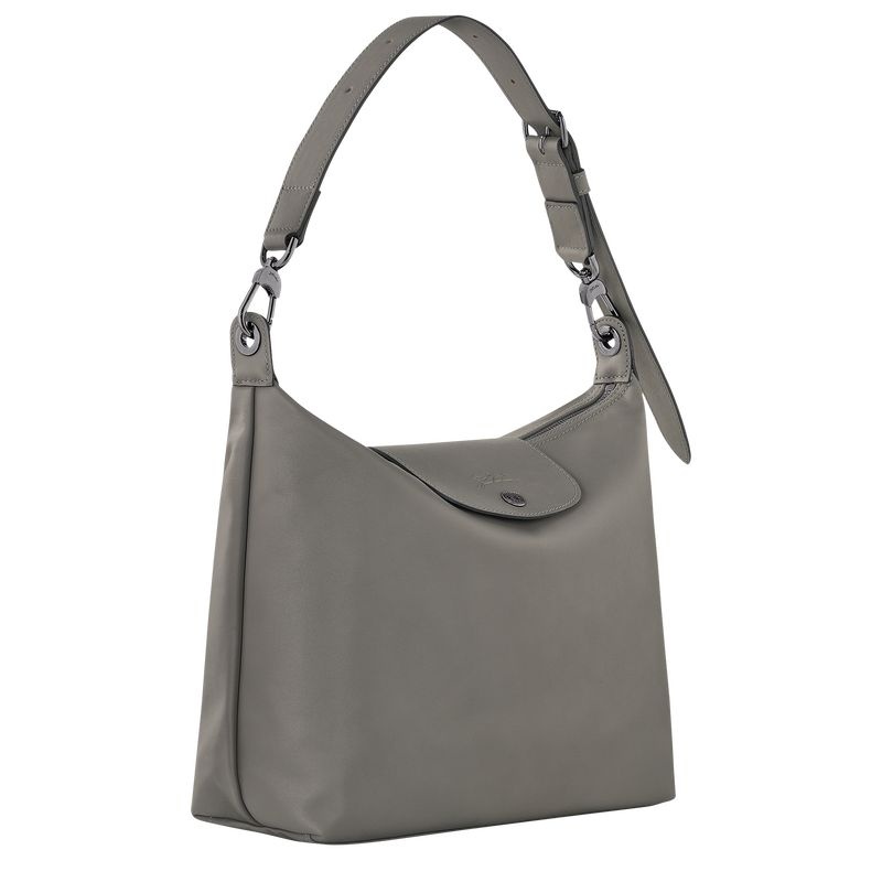 Grey Longchamp Le Pliage Xtra M Women's Hobo Bag | 5238-VSHQP