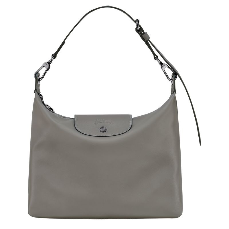 Grey Longchamp Le Pliage Xtra M Women\'s Hobo Bag | 5238-VSHQP