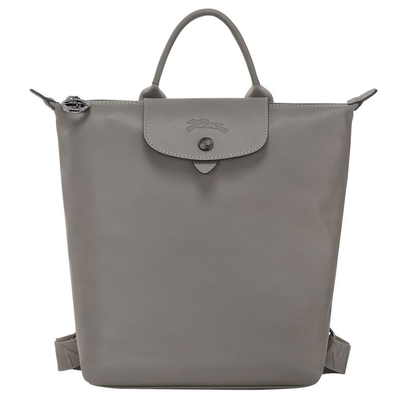 Grey Longchamp Le Pliage Xtra S Men\'s Backpacks | 7590-YBAGX