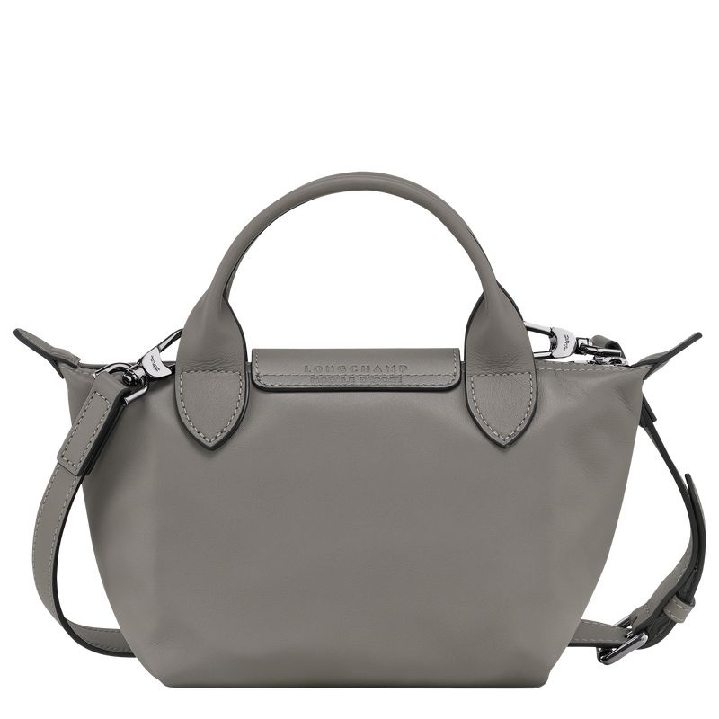 Grey Longchamp Le Pliage Xtra XS Women's Handbag | 0829-XBKER