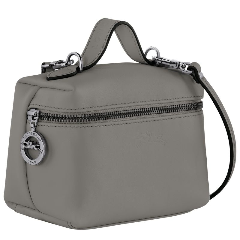 Grey Longchamp Le Pliage Xtra XS Women's Crossbody Bags | 8172-PZEBY