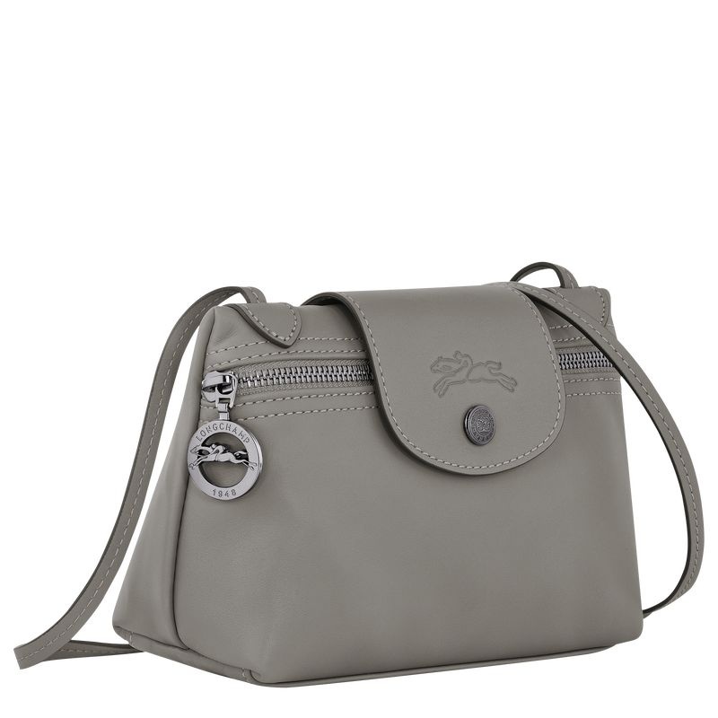 Grey Longchamp Le Pliage Xtra XS Women's Crossbody Bags | 5649-IJNML