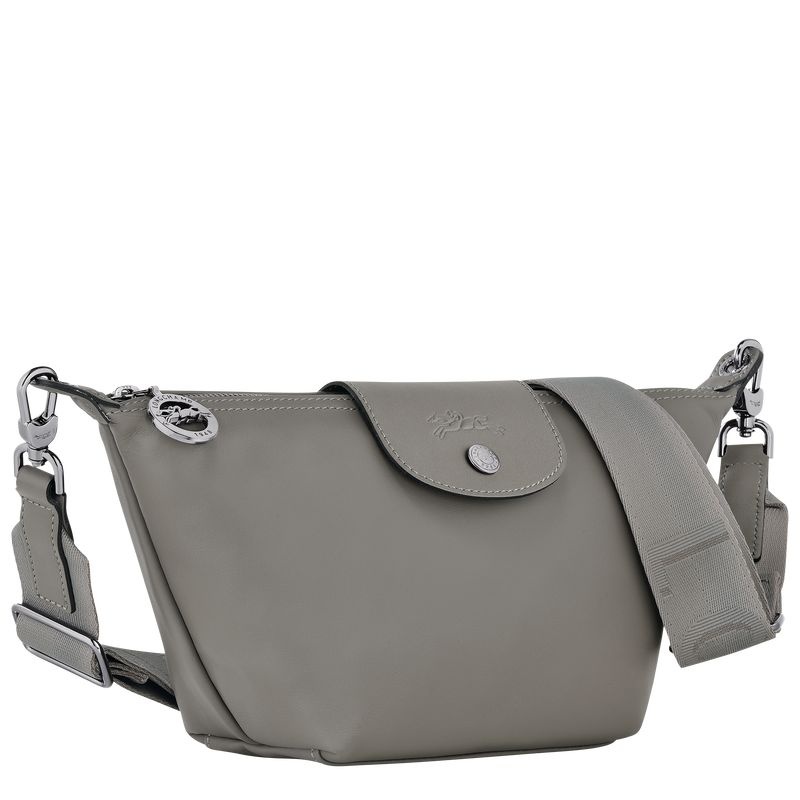 Grey Longchamp Le Pliage Xtra XS Women's Crossbody Bags | 7832-YTSJW