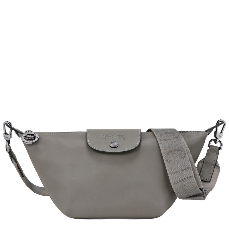 Grey Longchamp Le Pliage Xtra XS Women\'s Crossbody Bags | 7832-YTSJW