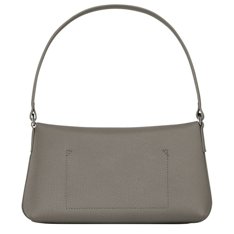 Grey Longchamp Roseau S Women's Hobo Bag | 1534-UNAXP