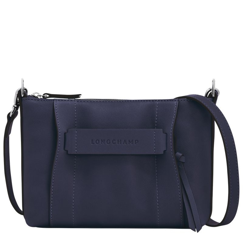 Navy Longchamp 3D S Women\'s Crossbody Bags | 0478-PGHCO