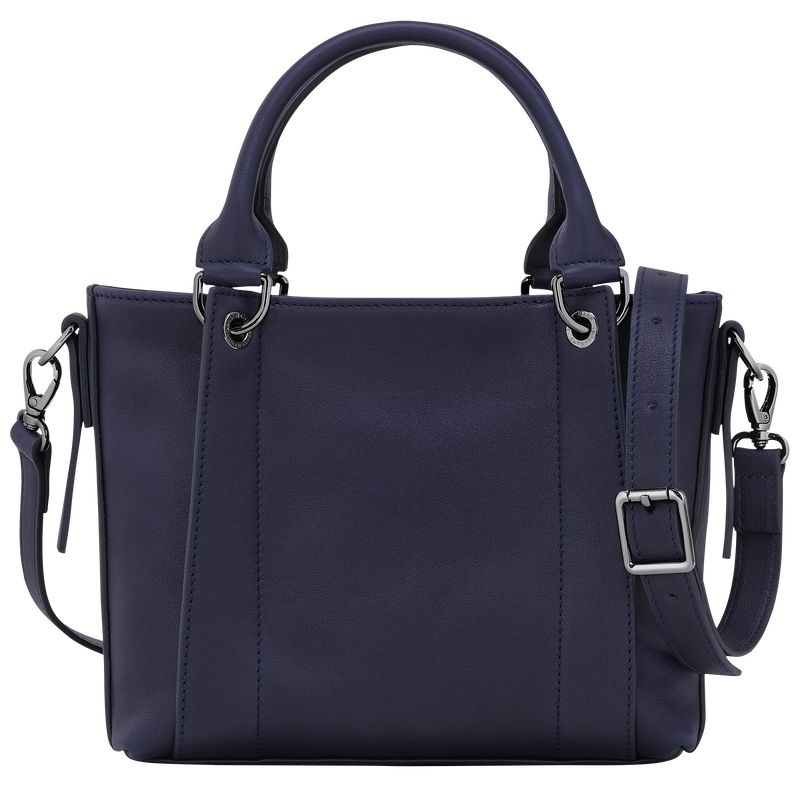 Navy Longchamp 3D S Women's Handbag | 4257-FVEXN