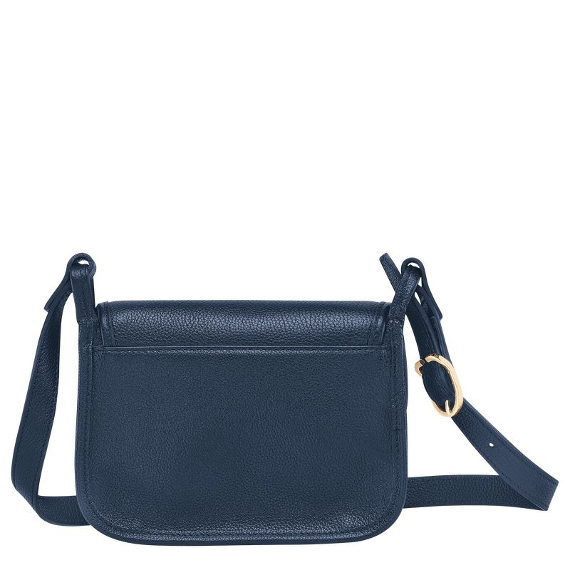 Navy Longchamp Le Foulonné S Women's Crossbody Bags | 6158-BUDRK