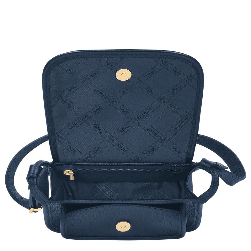 Navy Longchamp Le Foulonné S Women's Crossbody Bags | 6158-BUDRK