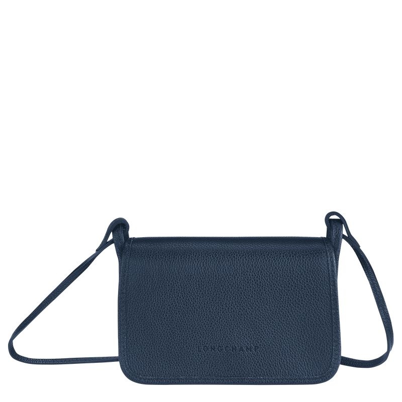 Navy Longchamp Le Foulonné XS Women\'s Clutch Bag | 5120-GQKYL